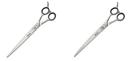 Geib Yoshi Straight Curved Left Or Right Handed Grooming Shears For Dogs... - £262.90 GBP