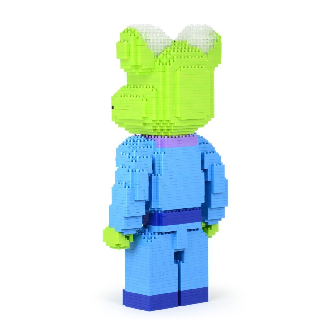 Alien Bearbrick Sculpture (JEKCA Lego Brick) DIY Kit Item image 4