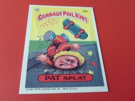VINTAGE 1986 TOPPS  PAT  SPLAT  GARBAGE PAIL KIDS  # 89b  STICKER  SERIE... - $99.99