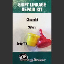 Jeep Compass 4x4 Transfer Case Shifter Cable Repair Kit w/ bushing Easy Install - £20.03 GBP