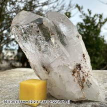 RARE Grade A Golden Rutile in Quartz Natural Crystal, Skardu, Gilgit Baltistan, - $17.59