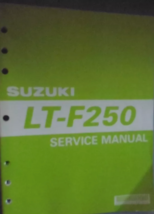 Suzuki LT-F250 Service Repair Shop Manual OEM 99500-42163-01E - $33.99