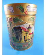 German Musical Cookie Tin 5.5&quot; music box 2004 Silent Night Christmas - $18.98 CAD