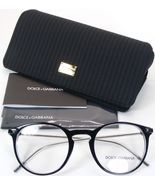 D&amp;G Dolce&amp;Gabbana DG 3303 675 Top Black On Crystal EYEGLASSES 52-22-145m... - $142.31