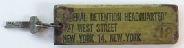 Vintage Key Fob Federal Detention Headquarters West St, New York - £15.46 GBP