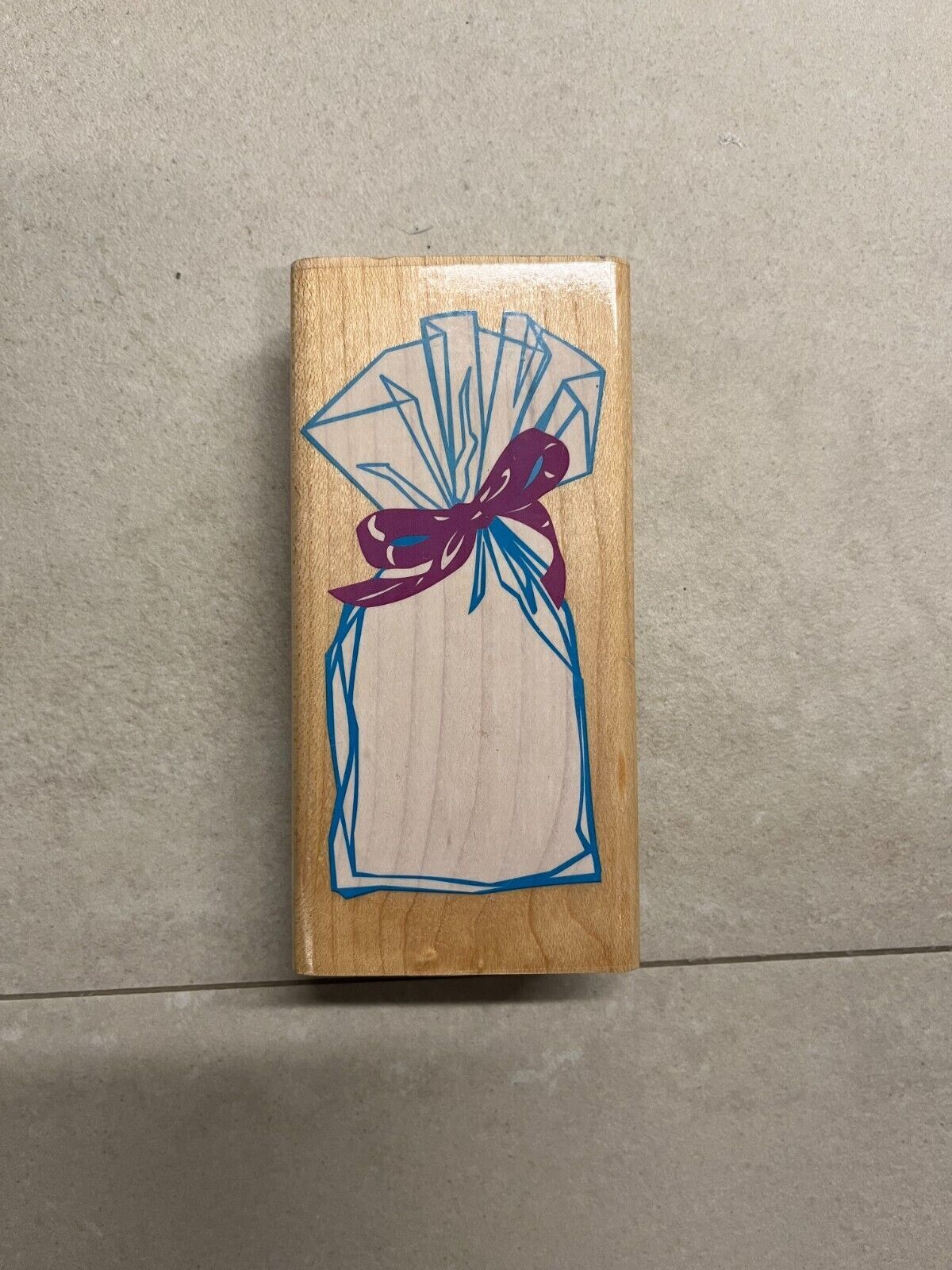11 NEW  MOUNTED WOOD RUBBER  CRAFT GIFT BOX STAMPS YOUR CHOICE BUY MORE & SAVE! Item image 3