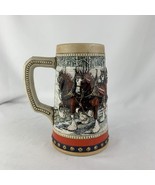 Budweiser Anheuser-Busch Inc. Clydesdale Beer Stein Collector&#39;s Mug, 1988 - $21.97