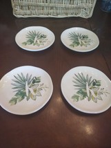 Pier 1 Set Of 4 Appetizer Plates Letter &quot;K&quot; - Brand New - £31.01 GBP