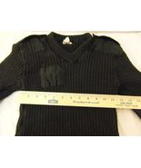 intage Military Brigade Quartermasters Pure Wool 36W Black Sweater - €21,60 EUR