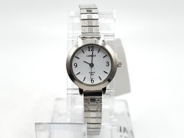 Carriage By Timex Watch Womens New With Tag And Stand Tested Silver Tone 20mm - £19.68 GBP