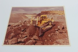Vintage 70s 8x10 Photo Of A Caterpillar D10 In Action - £11.02 GBP