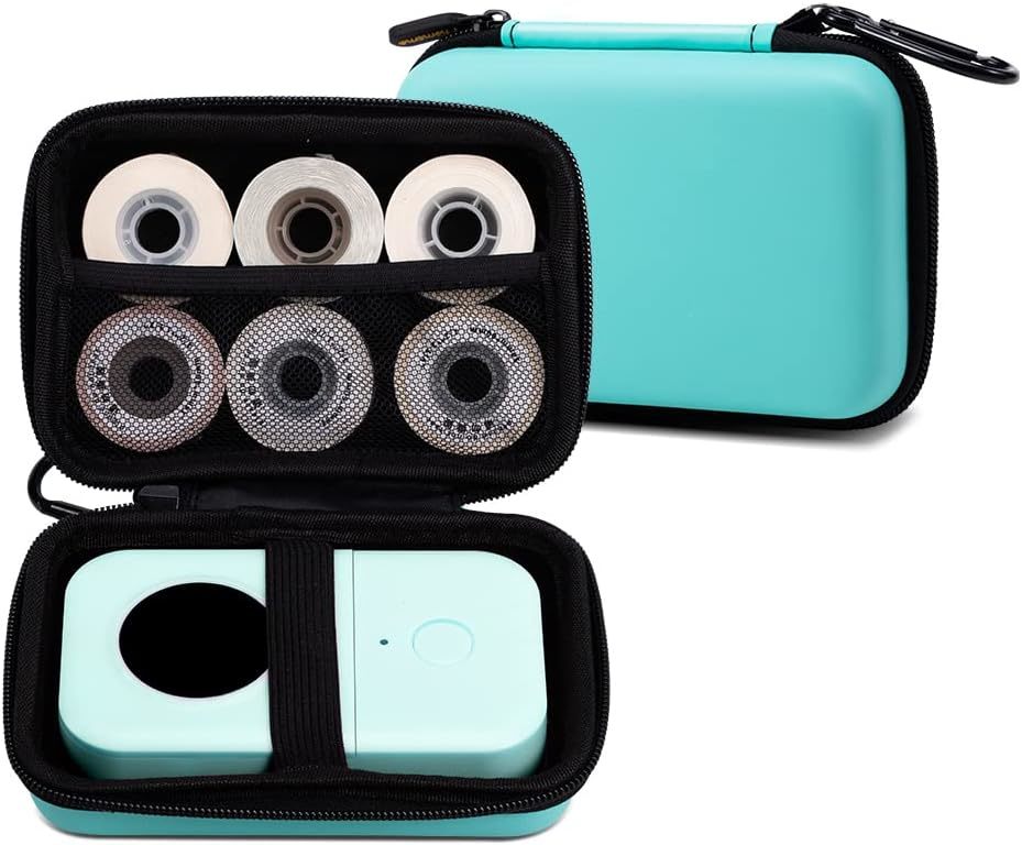 Phomemo Label Printer Case Hard Carry Case Compatible, Green - $31.99
