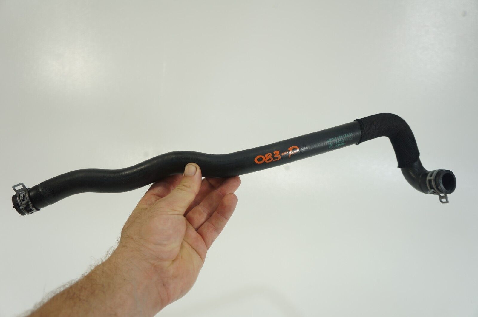 2011-2016 bmw 550i 650i 750li 750i coolant line water hose pipe 9119174 OEM - $29.87