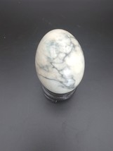 Polished Marble-Look Stone Egg - $184.69 MXN