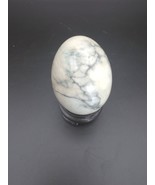 Polished Marble-Look Stone Egg - $184.69 MXN
