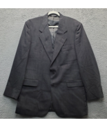 John Alexander Blazer Jacket Mens Size 42x36 Multi Lined Pockets Single ... - $566.76 MXN
