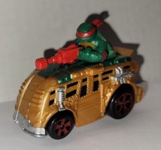 2014 TMNT Teenage Mutant Ninja Turtles Playmates Raphael In Assault Van Diecast - $9.89