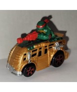 2014 TMNT Teenage Mutant Ninja Turtles Playmates Raphael In Assault Van ... - £7.81 GBP
