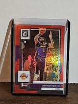 2022-23 Panini Optic Basketball Anthony Davis Red Refractor Holo #90/99 Lakers - £9.58 GBP