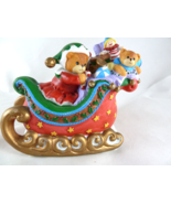Vtg Lucy &amp; Me Enesco Christmas Music Box 1994 plays Santa is coming to t... - £27.60 GBP