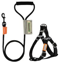touchdog ® &#39;Macaron&#39; 2-in-1 Durable Nylon Dog Harness and Leash - £13.36 GBP+