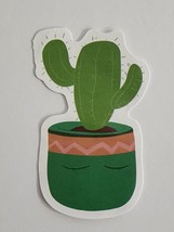 Cactus Plant in Pot Multicolor Nature Plant Theme Sticker Decal Embellis... - $2.30