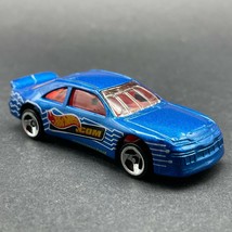 Hot Wheels.com 1990&#39;s Chevrolet Chevy Monte Carlo Car Blue Diecast 1/64 Loose - £11.40 GBP