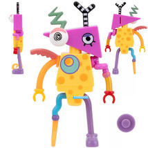 Zooble The Amazing Digital Circus Custom Printed Lego Compatible Minifigure Toys - £2.74 GBP