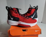 Nike Zoom Rize TB Men&#39;s Basketball Shoes Red White Black BQ5468-800 SIZE 4 - $42.13