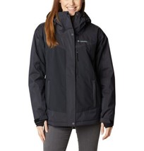 Columbia Women&#39;s Point Park Omni Heat Insulated Jacket Black Sheen WL497... - $135.00