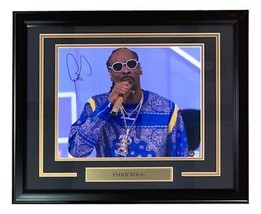 Snoop Dogg Encadré Signé 11x14 Photo Bas BH035715 - £233.36 GBP
