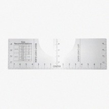 PerfectFit T-Shirt Ruler Set: Heat Press &amp; Sewing Alignment Tools for Quilted Co - £41.24 GBP