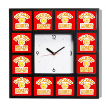 Hoosiers Movie Hickory Huskers Basketball Prop Team Big Clock with 12 im... - £25.65 GBP