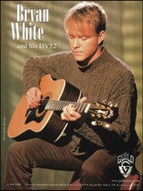 Bryan White 1998 Guild DV52 acoustic guitar ad 8 x 11 advertisement print - £3.38 GBP