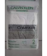 CALVIN KLEIN Boy&#39;s 2 Pack Cotton Stretch Boxer Briefs size M  (8-10) New - $278.56 MXN