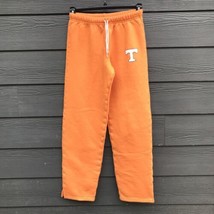 Tennessee Volunteers Sweatpants Unisex Adult Sz S Orange Joggers Fleece Split - £18.15 GBP