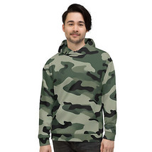 New Pullover Hoodie Sizes XS-6XL Camouflage Green Hooded Long Sleeve Sli... - $36.00+