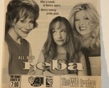 Reba Tv Series Print Ad Vintage Reba McIntyre TPA2 - $5.93
