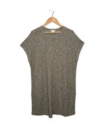 J Jill Pure Easy Sweater Tunic Marled Side Slit Round Neck Dolman Soft G... - $455.40 MXN