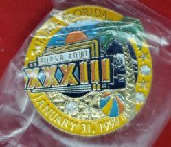 Super Bowl Xxxiii 33 Nfl Collector Pin - £3.03 GBP