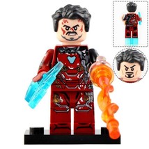 Iron Man MK50 Tony Stark (Battle of Titan) Avengers Infinity War Minifigure - £2.15 GBP