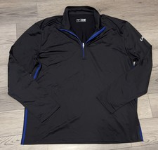 Callaway Long Sleeve Black Full Zip Warm Up Golf Jacket Lightweight Size XL - £14.53 GBP