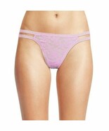No Boundaries Women&#39;s Strappy Lace Thong Panties Size SMALL Purple Push Up - $216.87 MXN