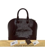 Louis Vuitton Alma GM Epi Leather Electric Prune Bag - £1,323.51 GBP