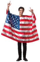 Rasta Imposta Men&#39;s Flag Tunic- USA, Red/White/Blue, One Size - $132.76