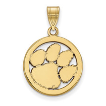 SS w/GP Clemson University Med Pendant in Circle - $54.54