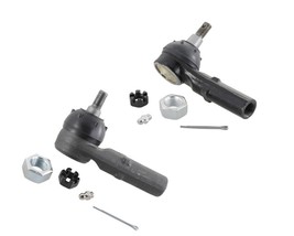2 Pcs Outer Tie Rods For Mercury Mystique 2.0L 2.5L New Steering Front P... - $495.36 MXN