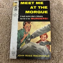 Meet Me at the Morgue Mystery Paperback book by John Ross MacDonald 1954 - £9.58 GBP