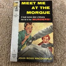 Meet Me at the Morgue Mystery Paperback book by John Ross MacDonald 1954 - £9.17 GBP