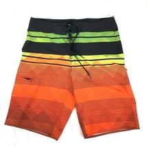 Hang Ten Size 30 Mens Board Shorts Long Multi-color Stretch Swimwear - £9.94 GBP